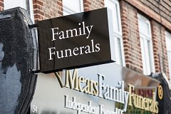 mears family funerals sign 240