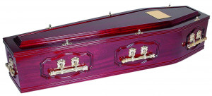 Cavendish Mahogany Coffin