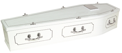 New Oxford White Coffin