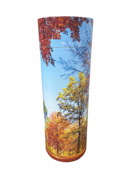 Autumn Wood Scatter Tube