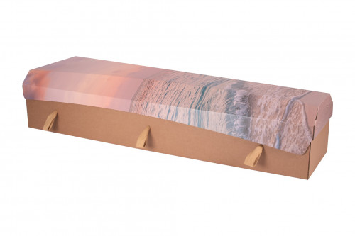 Cardboard Coffin - Printed