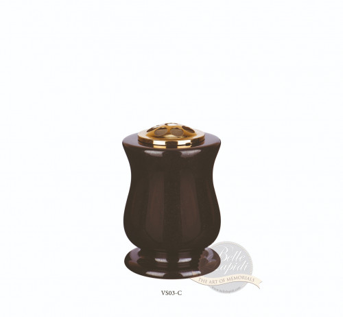 Vase-Curved Spun Vase