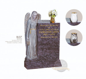 Angel Chapter-Angel Holding Vase Memorial