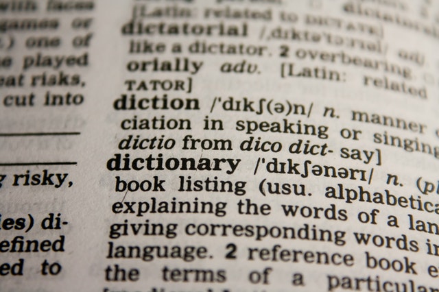 A glossary of terms
